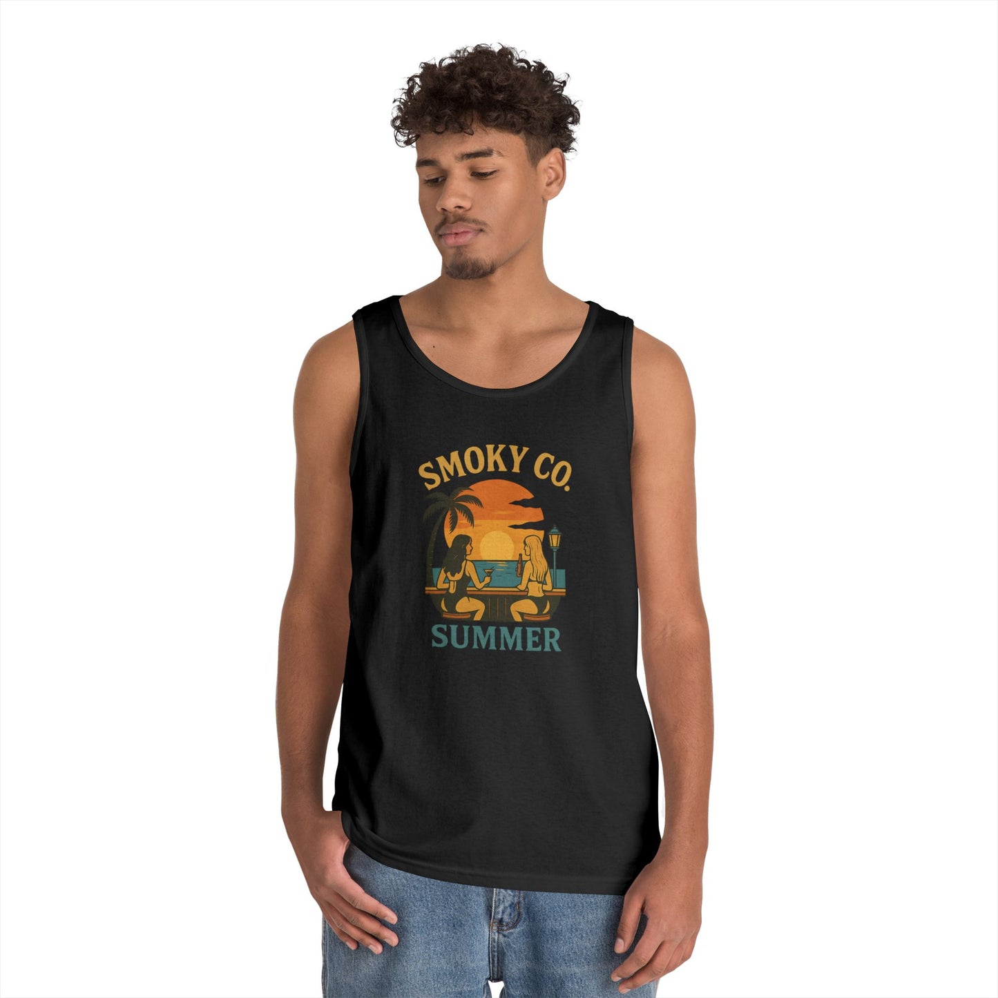 Smoky Co. Summer Unisex Heavy Cotton Tank Top