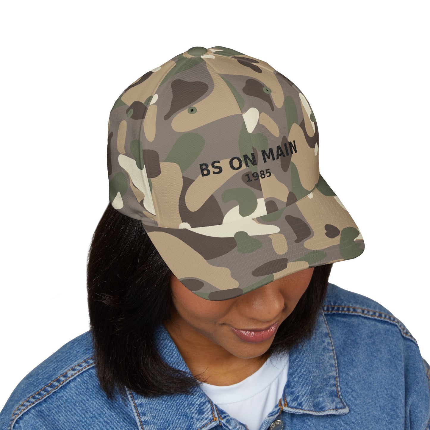 Closed-Back Structured Cap (Embroidery)