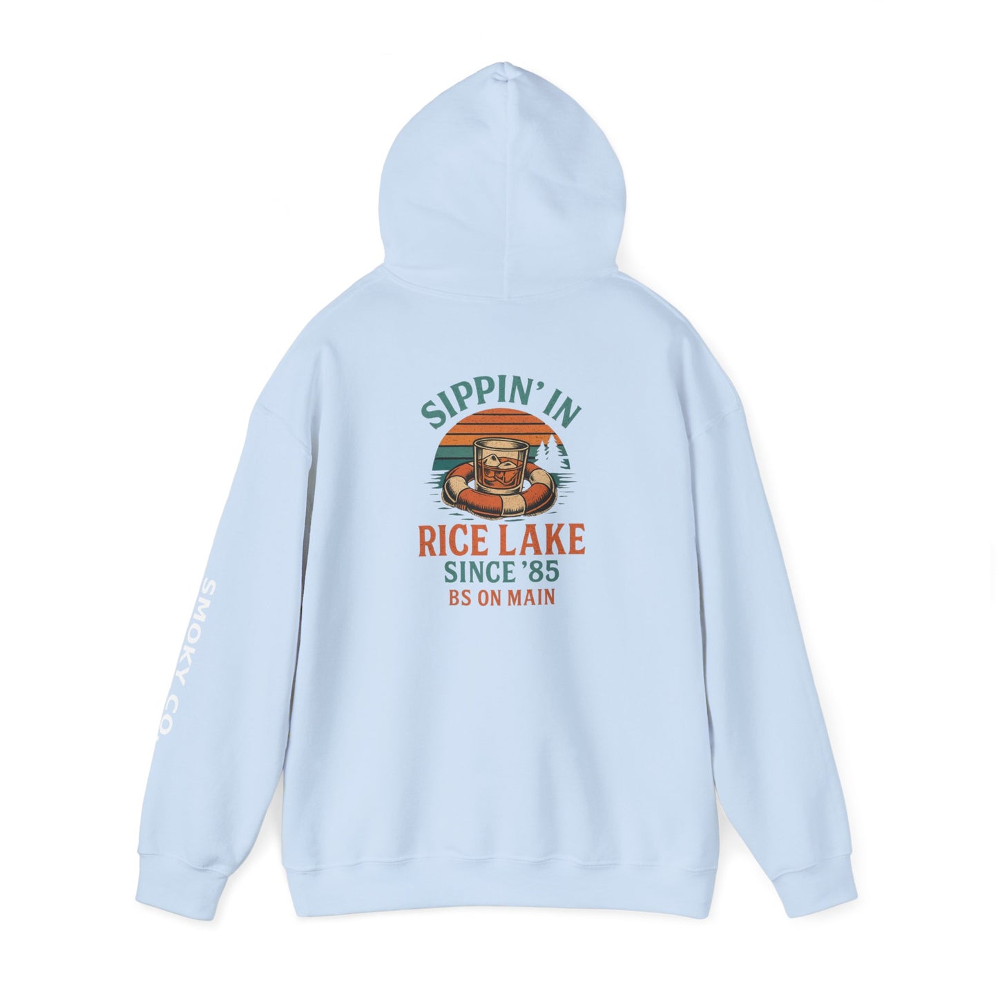 Vintage Vibe Hooded Sweatshirt - Rice Lake Since '85