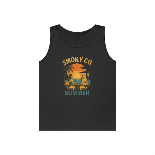 Smoky Co. Summer Unisex Heavy Cotton Tank Top